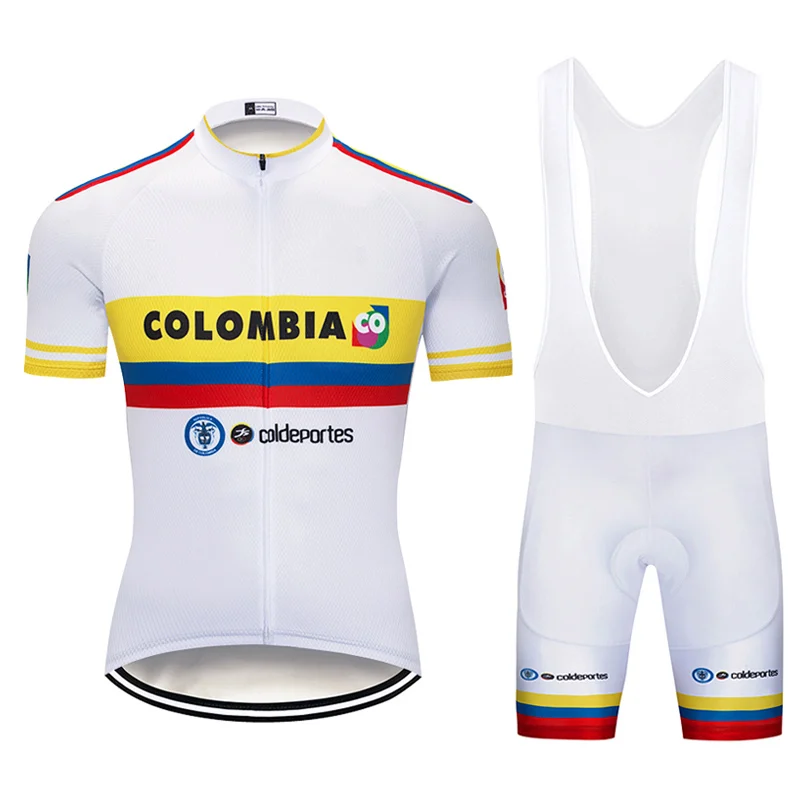 2019 Colombia Cycling Jersey mountain Bike Wear clothing Short Sets MTB