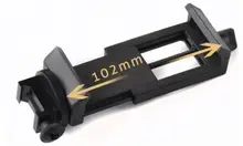 Picatinny Side 20mm Rifle Gun Rail Tripod Mount for Sony GoPro Hero Smartphone DV Xiaomi SJCAM Action Camera Hunt Accessory