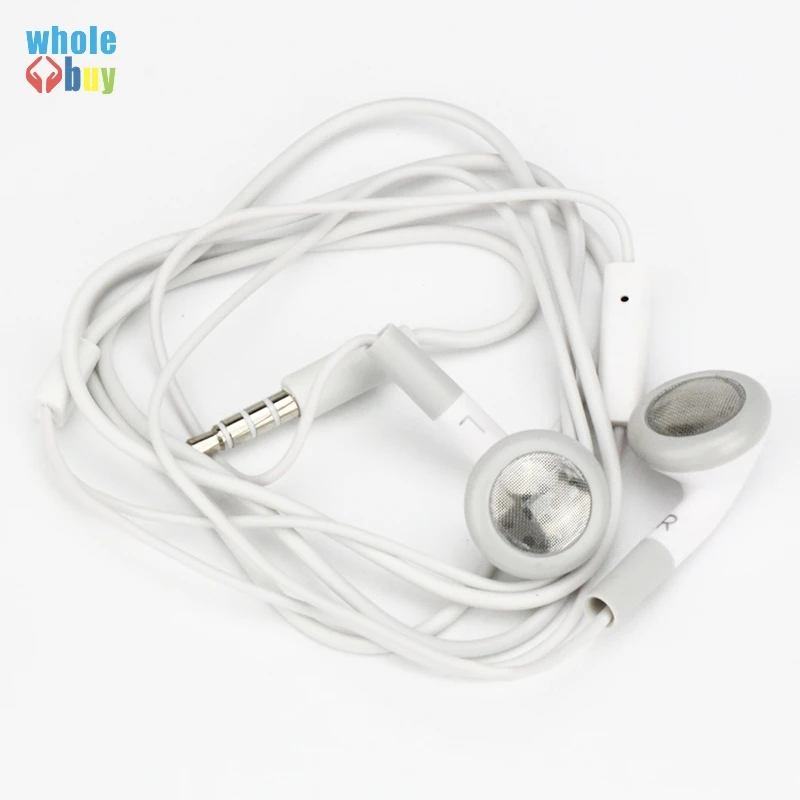 Наушники гарнитуры с микрофоном Handsfree для Apple iPod iPhone 6sPlus 6s 6 5c 5 4 3 мм гарнитура