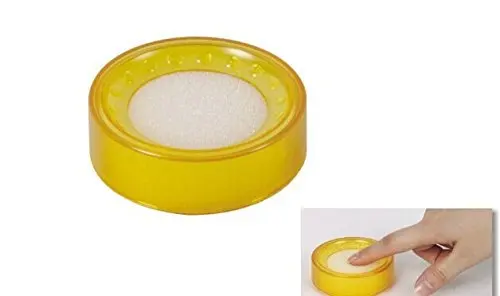 

Comix B2090 Wet Hand Box of Counting Money Size:70*24mm(diameter*height), 5pcs/package, Material: Ps and Sponge, Color: Yellow