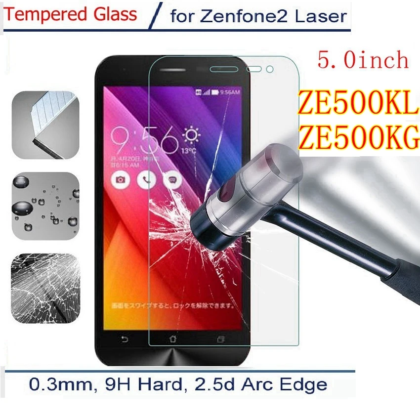Закаленное стекло премиум класса для ASUS_Z00ED Asus Zenfone 2 Laser ZE500KL ze500кг ze 500 kl кг Z00RD ME500KL