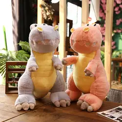 Милые плюшевые игрушки динозавр мягкие животные куклы игрушки дети подарок на день рождения новые милые 35 см забавные динозавры плюшевые