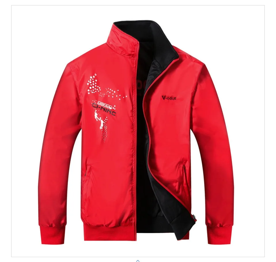 Chamarra hombre kurtka jesienna moda masculina застежкой-молнией, с вышивкой и принтом, двойная поверхность, розовый и цвета хаки, casacos masculinos мужские пальто