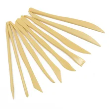 10 шт глиняные инструменты для лепки резьба, керамика набор инструментов деревянные инструменты для лепки