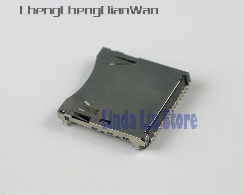 Chengdianwan Оригинальное SD гнездо для карты памяти консоли запасная часть Nintendo ii