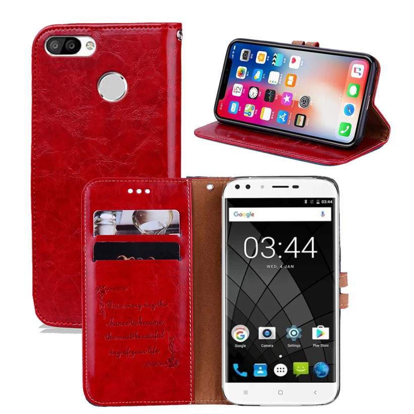 Новые бумажник чехол для Oukitel U22 книжка Чехол 5 &quot100% Специальное искусственная