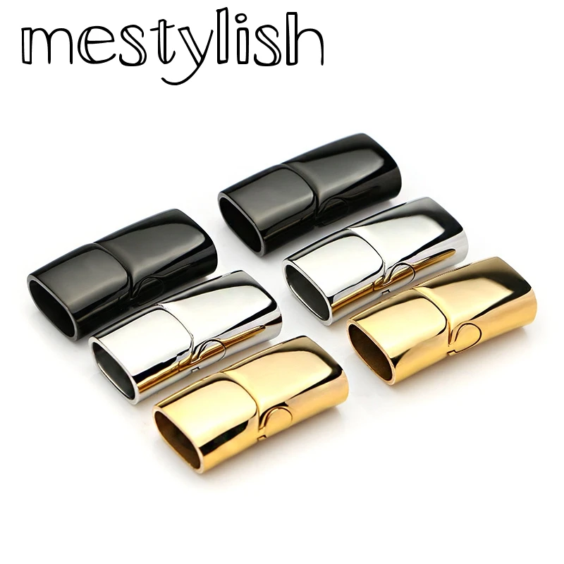 Mestylish 5 компл./Лот 12*6 мм магнитная застежка из нержавеющей стали соединитель для