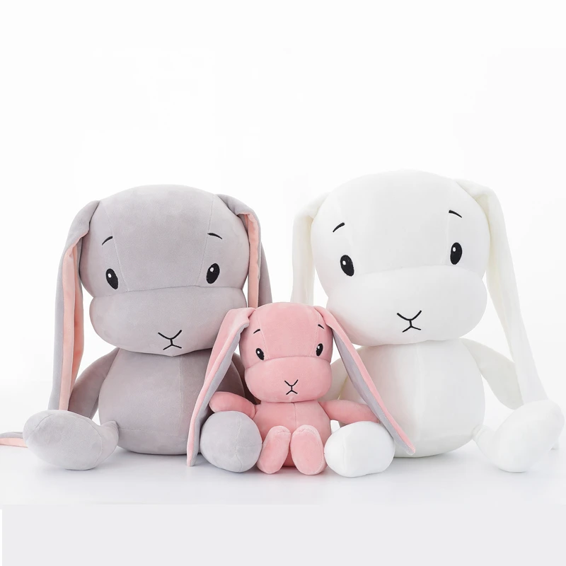 

25/50cm cute rabbit plush toy stuffed super soft rabbit doll baby kid animal toy birthday christmas valentine gift for lover kid