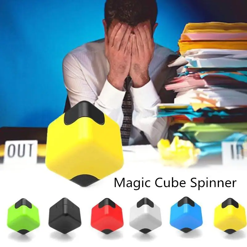 Prático colorido Mágico Girando Collectiins Fidget Brinquedos Presentes Para Crianças