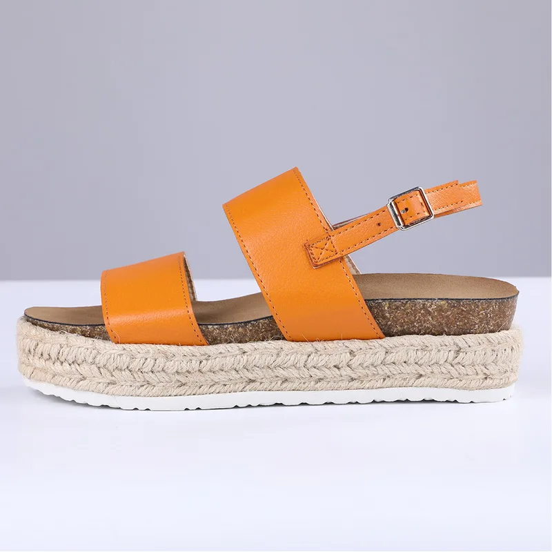 

Litthing Summer Women's Open Toe Sandal Buckle Ankle Strap Gladiator Espadrille Sandal Shoes