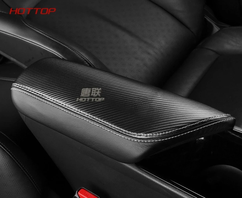 PU Leather Centrol Armrest Box Cover set of Fit For toyota C-HR CHR