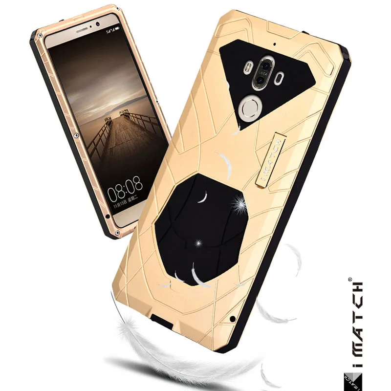 Чехол для huawei mate 9 Slim Energy Armor противоударный алюминиевый сплав металлический сверхпрочный защитный чехол для huawei mate 9 5," чехлы