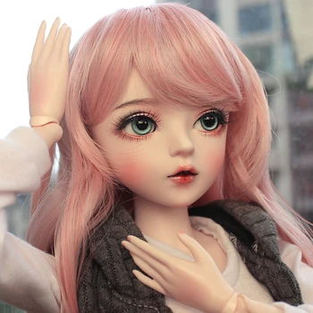 BJD 1 3ball jointed Doll gifts for girl Handpainted makeup fullset Lolita princess doll with