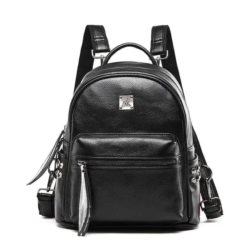 

Fashion Women Backpacks Genuine Leather Backpacks Ladies Travel Bags Women Shoulder Bags Ladies Joker Bookbag Travel Bag