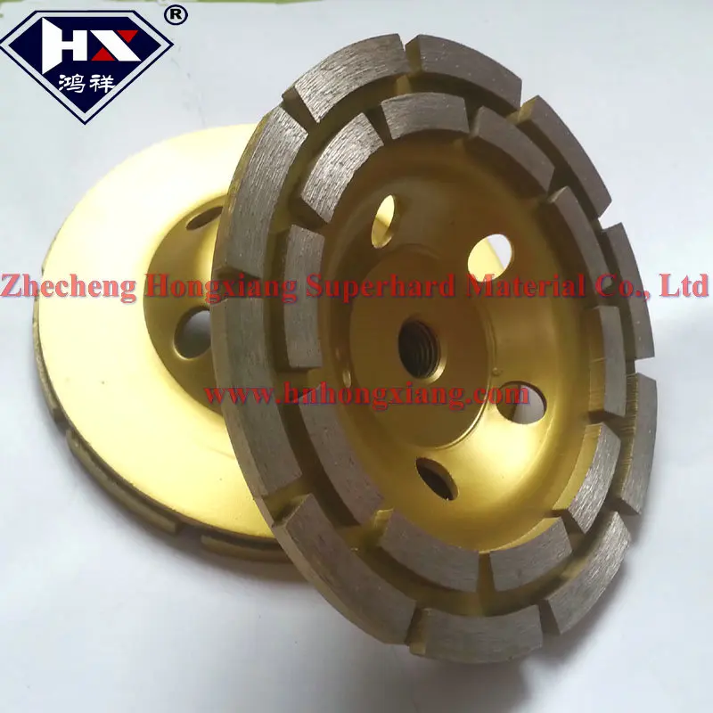 125mm suitable for marble/granite double rows diamond cup grinding