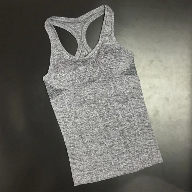 Hot Women Tank Tops Quick Dry Yoga Shirts Workout Gym Fitness Sport Sleeveless Vest for Running Training Outdoor