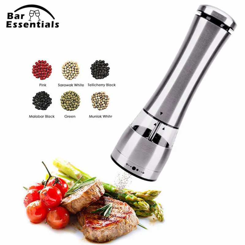 Buy High Quality Pepper Grinder Silver Stainless Steel