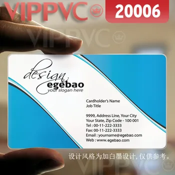 

20006 business cards template - matte faces transparent card thin 0.36mm