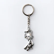 Fashion Vintage Female Body Art Key Chain Beautiful Girl Nude Sexual Interest Key Ring Jewelry Pendant female nude