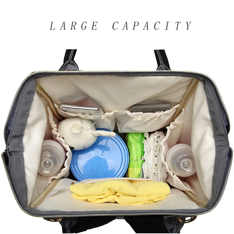 Модный рюкзак на молнии для мам, большая Вместительная дорожная сумка для беременных, Детская сумка для пеленки, многофункциональная сумка для кормления, рюкзак