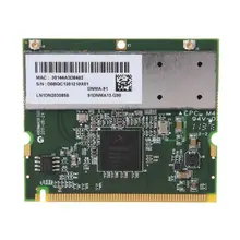 Atheros AR9223 мини PCI Ноутбук беспроводная wifi WLAN сетевая карта для acer Toshiba Dell 300M 802,11 a/b/g/n