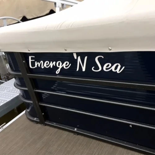 6 шрифт Премиум, виниловый стикер с именем лодки для яхты, вечерние Наклейки для декора на море, на заказ, с надписями