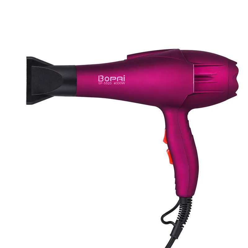 

Professional 4000W Electric Hair Dryer Blower EU Plug 220-240V with 2 Speed and 3 Heat Settings Travel Household styling Tools