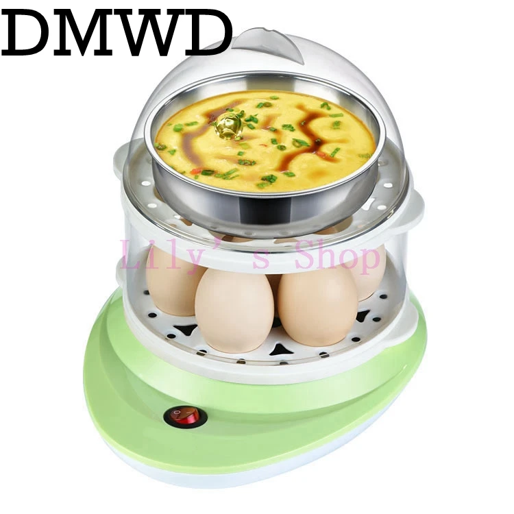 

Household Boil Electric Egg Cooker Boiler Steamer Eggs Device Automatic Power-off Cooking Kitchen Tools US EU plug 220V 350W