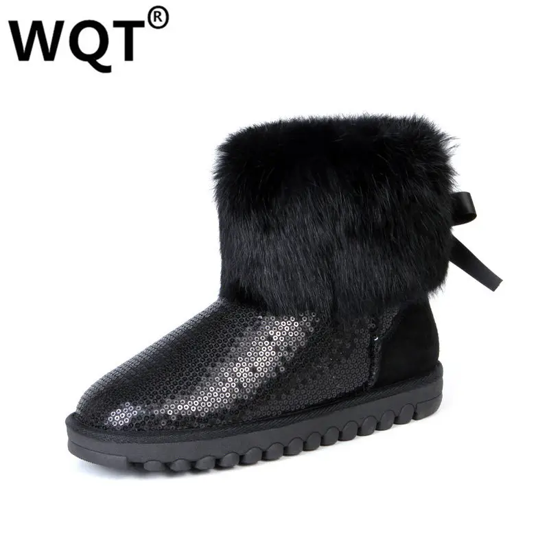 botte a poils pour femme