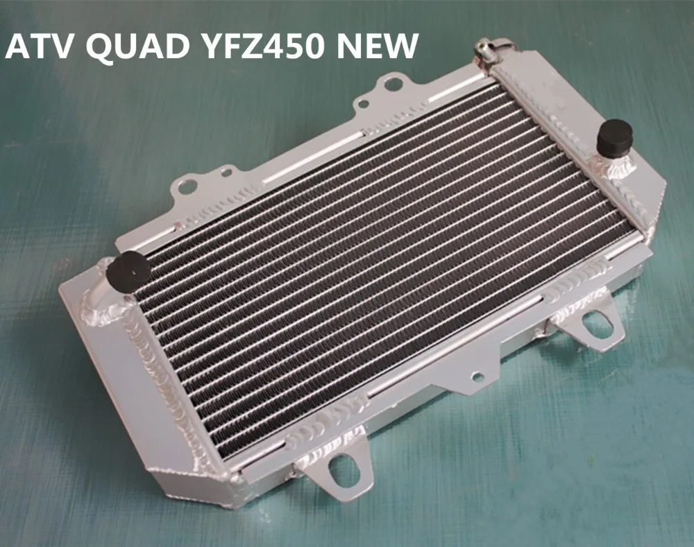 high performance aluminum alloy radiator for Yamaha ATV QUAD YFZ450 2004 - 2008 2005 2006 2007 | Автомобили и мотоциклы