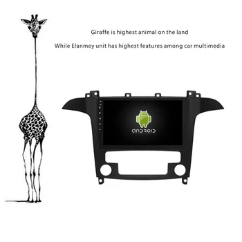 

Deluxe Edition Car Android 9.0 Player for Ford S-MAX 2008 2010 stereo Car Tablets 4G Lite sim card Bluetooth GPS Radio Head Unit