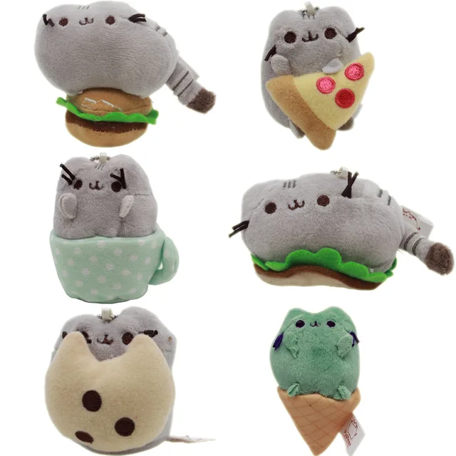 fat jeopard donkey cute exquisite plush doll pusheen biscuits cup