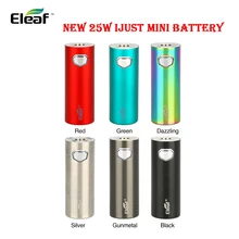 25 Вт Eleaf iJust мини-аккумулятор 1100 мАч батарея с 3 режимами питания ручка-стиль электронная сигарета Vape Mod VS ijust s