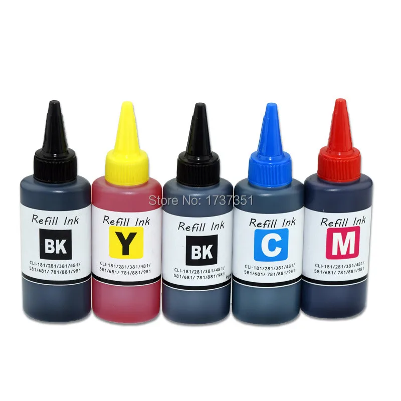 CANON 180-980 Dye ink 5 Color_