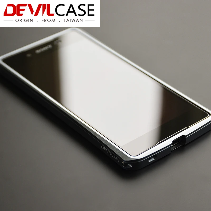 

Original DEVILCASE For SONY Z3+ CNC Cutout Metal Bumper For XPERIA Z3 Plus/Z4 Protective Accessories