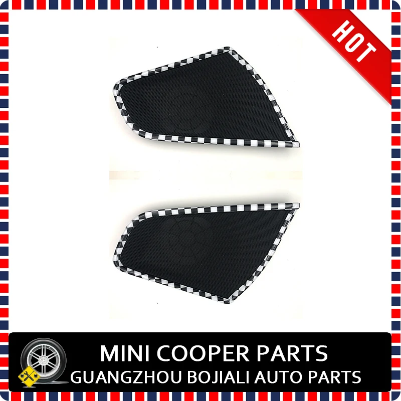Mini Cooper F60 Chequred Color Front Speaker rings