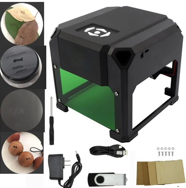 1500mW USB Laser Engraver DIY Logo Mark Printer Cutter Carver Engraving