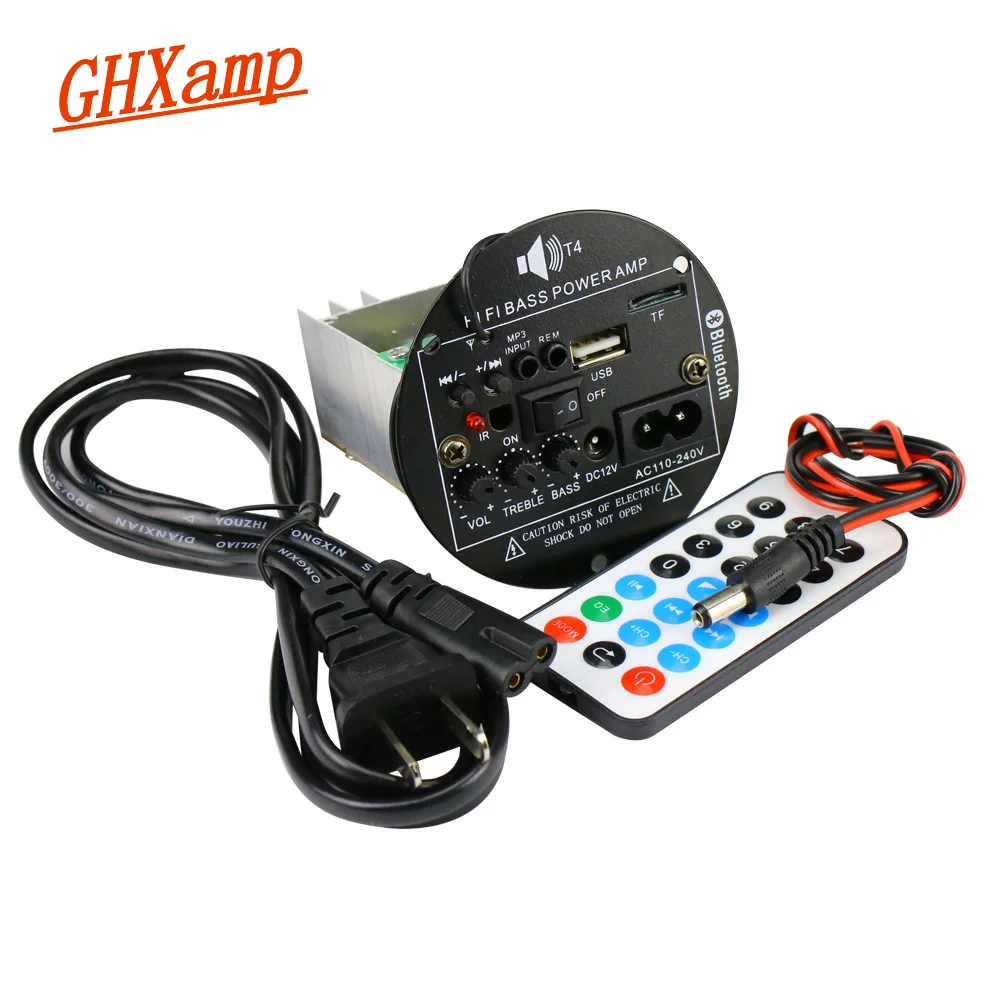 GHXAMP Bluetooth Плата усилителя моно Сабвуфер Amp радио TF карта U диск воспроизведения