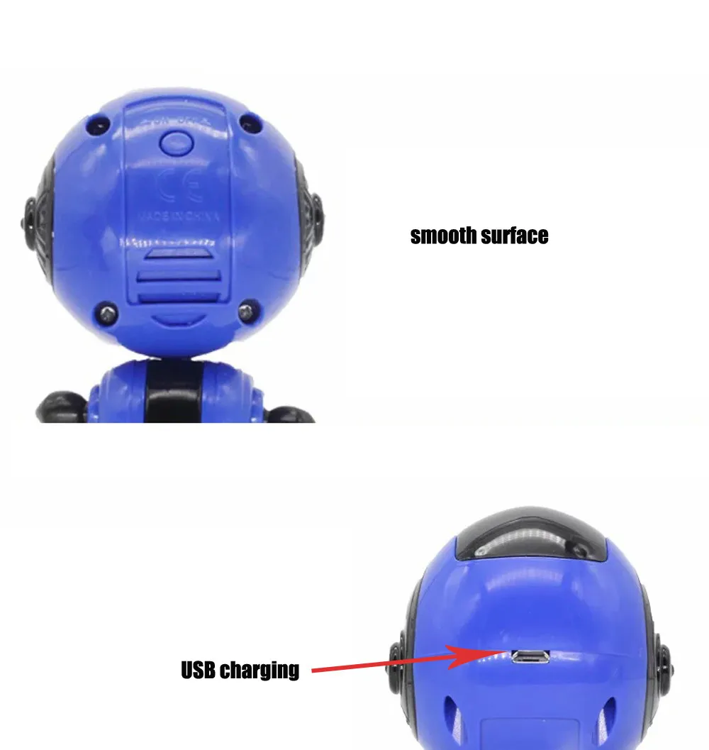 Робот Умная Электронная игрушка для детей USB зондирования сенсорный Multi-function музыка Smart Mini сплав Робот детский подарок D301212