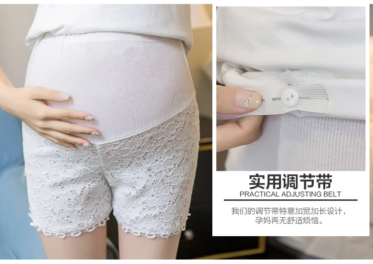 Весна summerwomen девушка Рубашки домашние эластичный пояс ацетат летние женские короткие штаны беременная женщина брюки