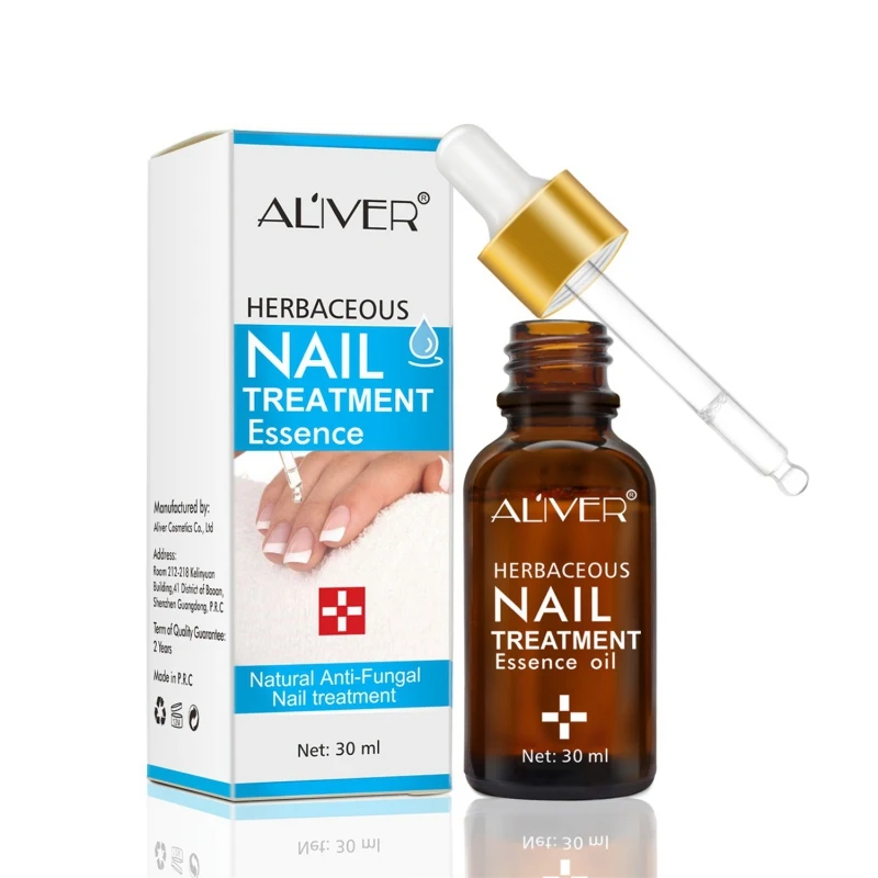 Professional Nail Treatment Liquid Anti Finger Toe Nail Care Solution 30ml