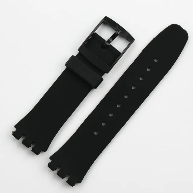 Plus strap 20 MM rubber Watch Band for Swatch h 401 Replacement Rubber