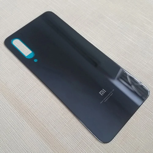 Чехол для Xiaomi mi 9 mi 9, крышка для батареи, задняя крышка корпуса, задний Чехол для mi 9 SE 9SE, запасные части для двери батареи+ наклейка - Цвет: Mi9 SE Gray