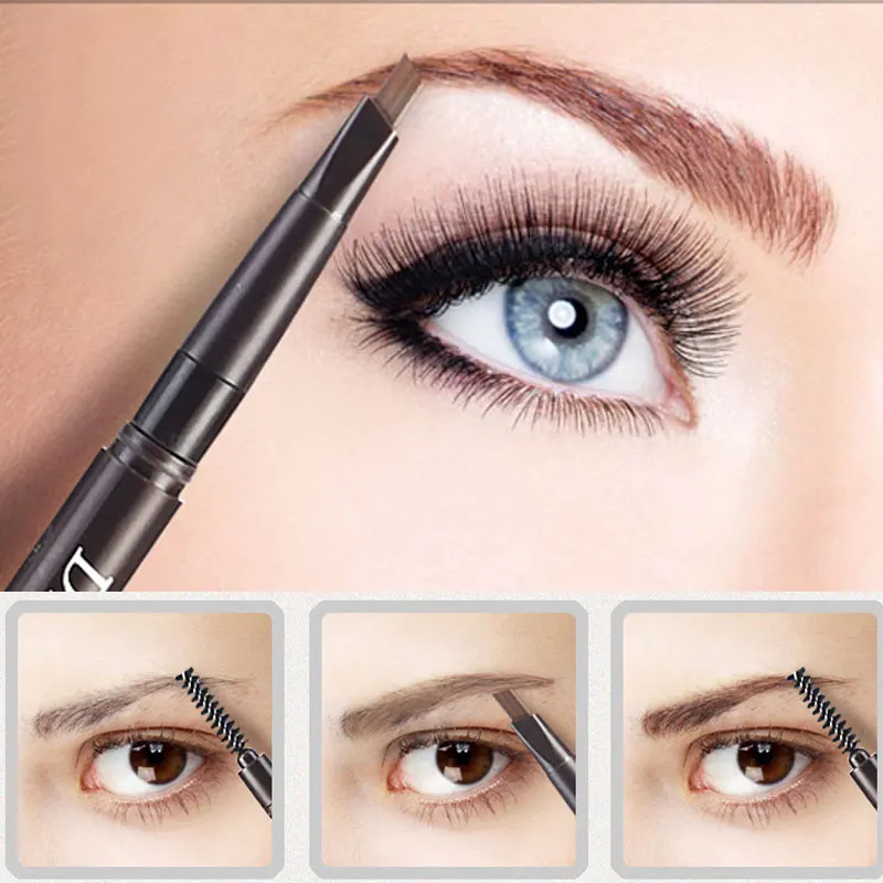 Как накрасить правильно брови специальными тенями для бровей - 84 фото