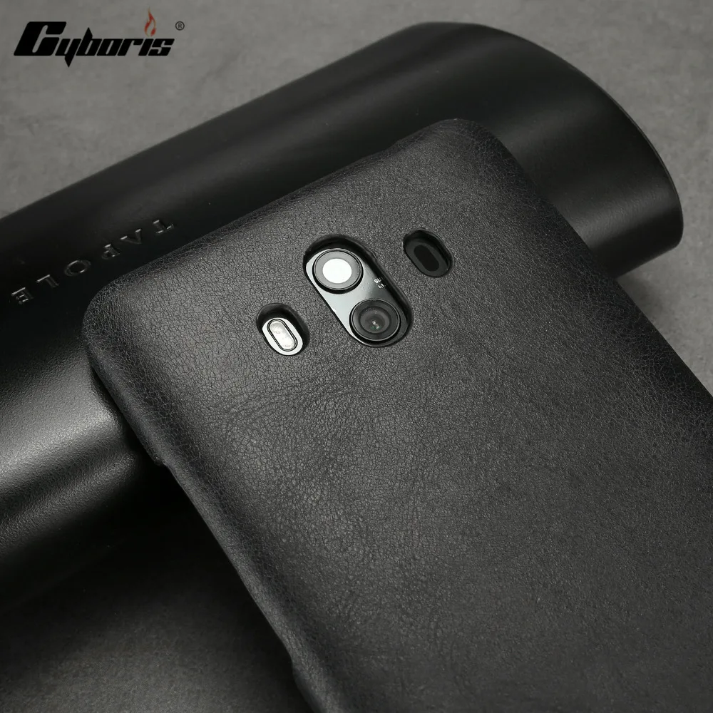 CYBORIS чехол для huawei mate 10 винтажный скраб из натуральной кожи чехол для телефона huawei mate 10 proSilm матовый защитный чехол