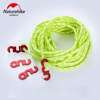 

NatureHike Guyline Cord with Adjusters Tarp Tent Rope Adjusters for Outdoor Hiking Camping