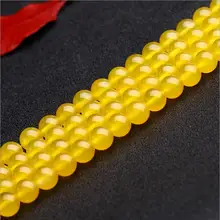 1strand Round Natural yellow Agate Beads Stone Loose Stone Beads DIY Bracelet Necklace Jewelry Making Gem 2/4/6/8/10/12mm Z260 1strand Round Natural yellow Agate Beads Stone Loose Stone Beads DIY Bracelet Necklace Jewelry Making Gem 2/4/6/8/10/12mm Z260