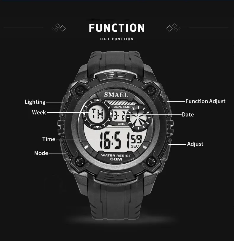 waterproof watch cheap
