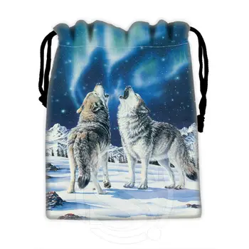 

H-P831 Custom WOLF#1 drawstring bags for mobile phone tablet PC packaging Gift Bags18X22cm SQ00806#H0831