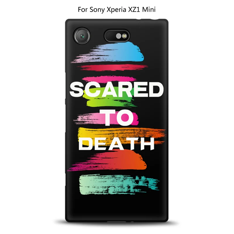 JURCHEN чехол для телефона для sony Xperia XZ1 Compact Cover G8841 G8842 Мягкий ТПУ силиконовый чехол с рисунком для sony Xperia XZ1 Compact чехол - Цвет: 8